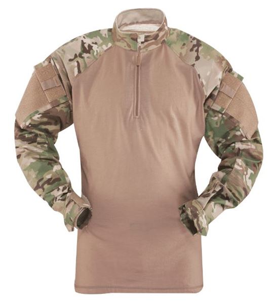 Picture of TRU 1/4 ZIP COMBAT SHIRT MULTICAM